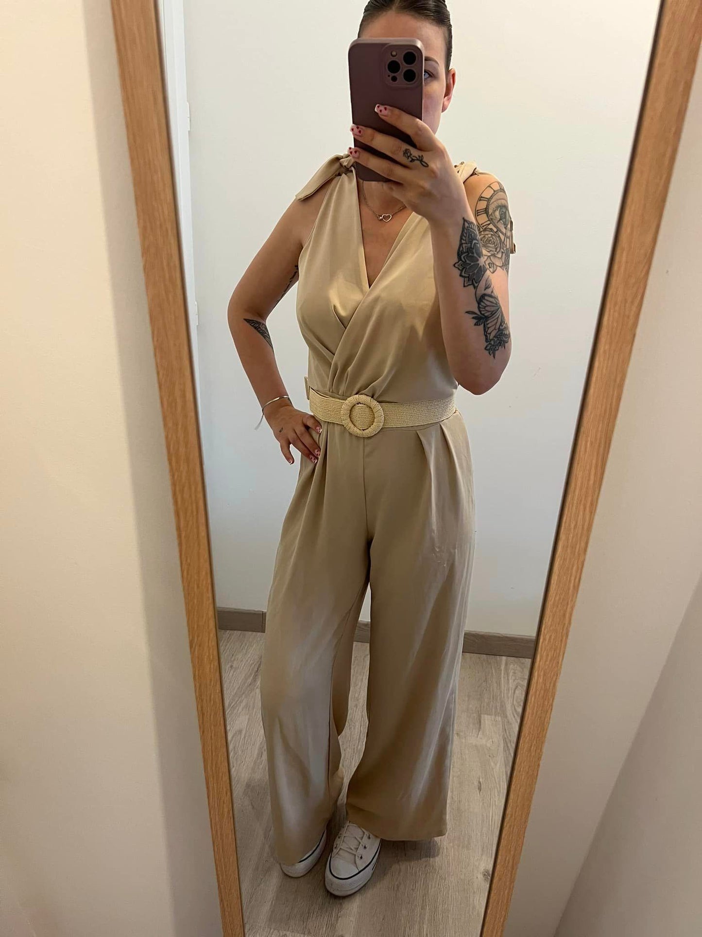 Ceinture élastique avec boucle ronde
