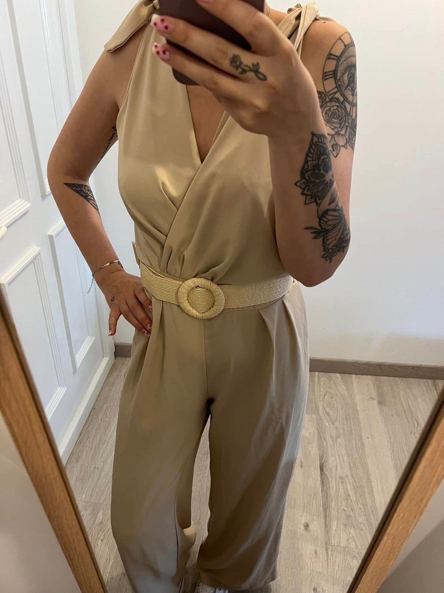Ceinture élastique avec boucle ronde