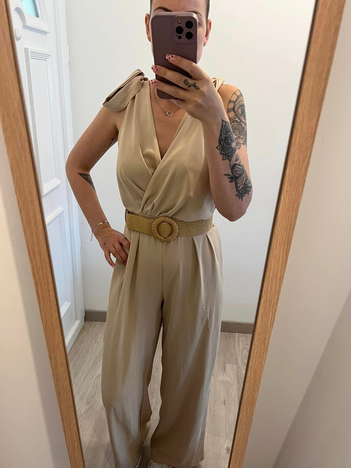 Ceinture élastique avec boucle ronde