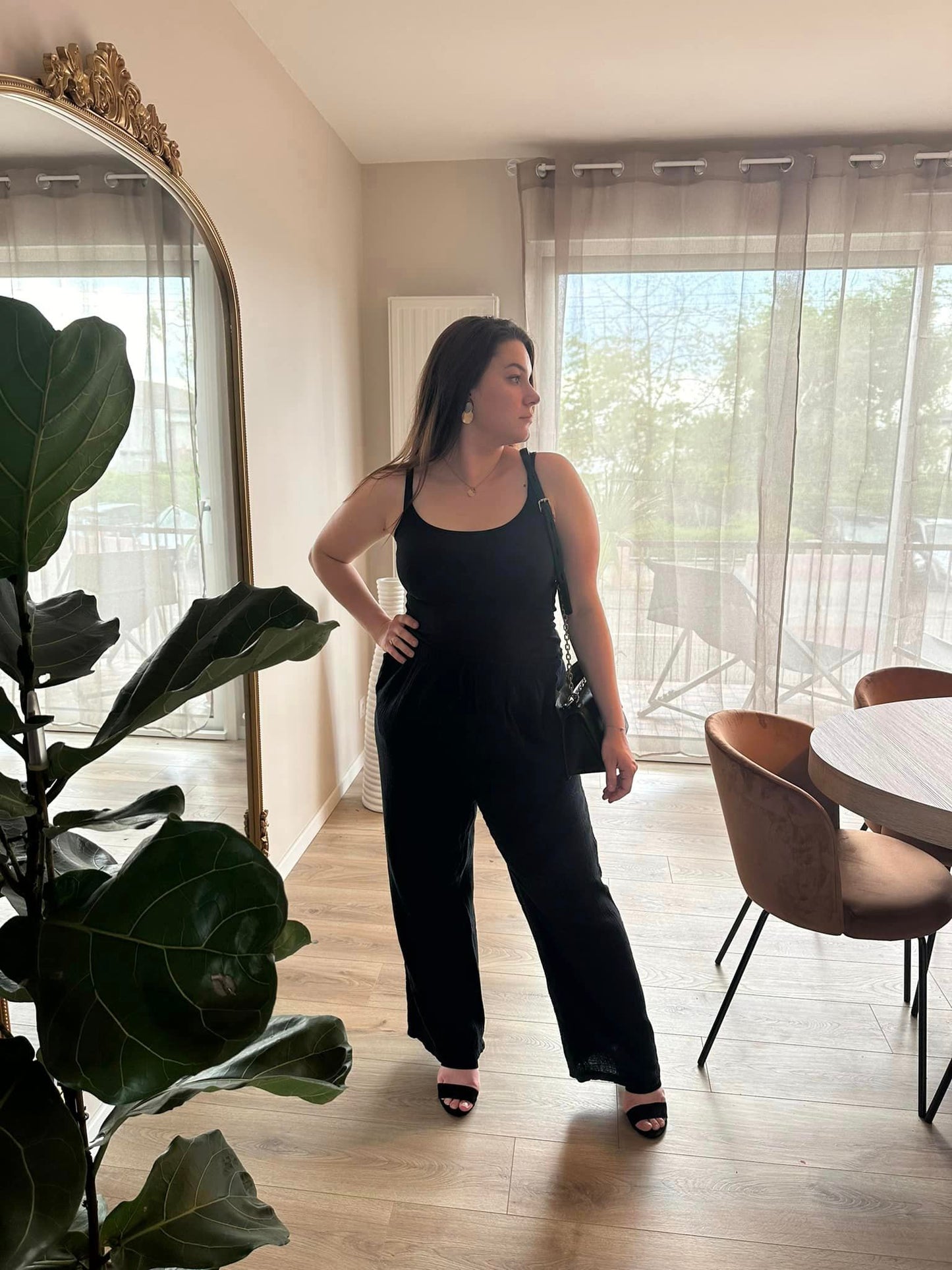 Pantalon gaze de coton